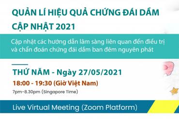 Hội thảo trực tuyến: Quản lý hiệu quả chứng đái dầm cập nhật 2021
