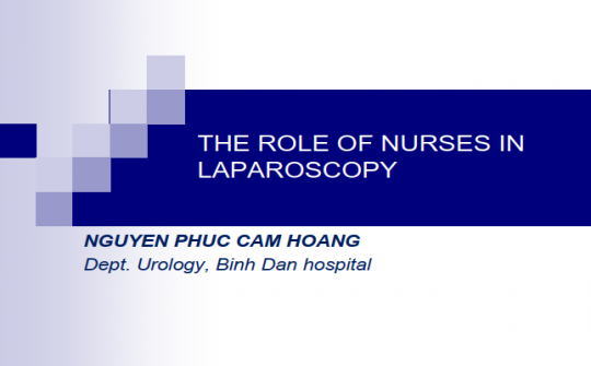 The Role of nurses in Laparoscopy